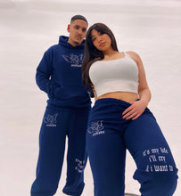 Load image into Gallery viewer, “Crybaby”… Navy Joggers

