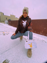 Load image into Gallery viewer, The “Playdate” Hoodie... Brown Bleached
