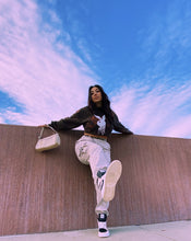 Load image into Gallery viewer, The “Playdate” Hoodie... Brown Bleached
