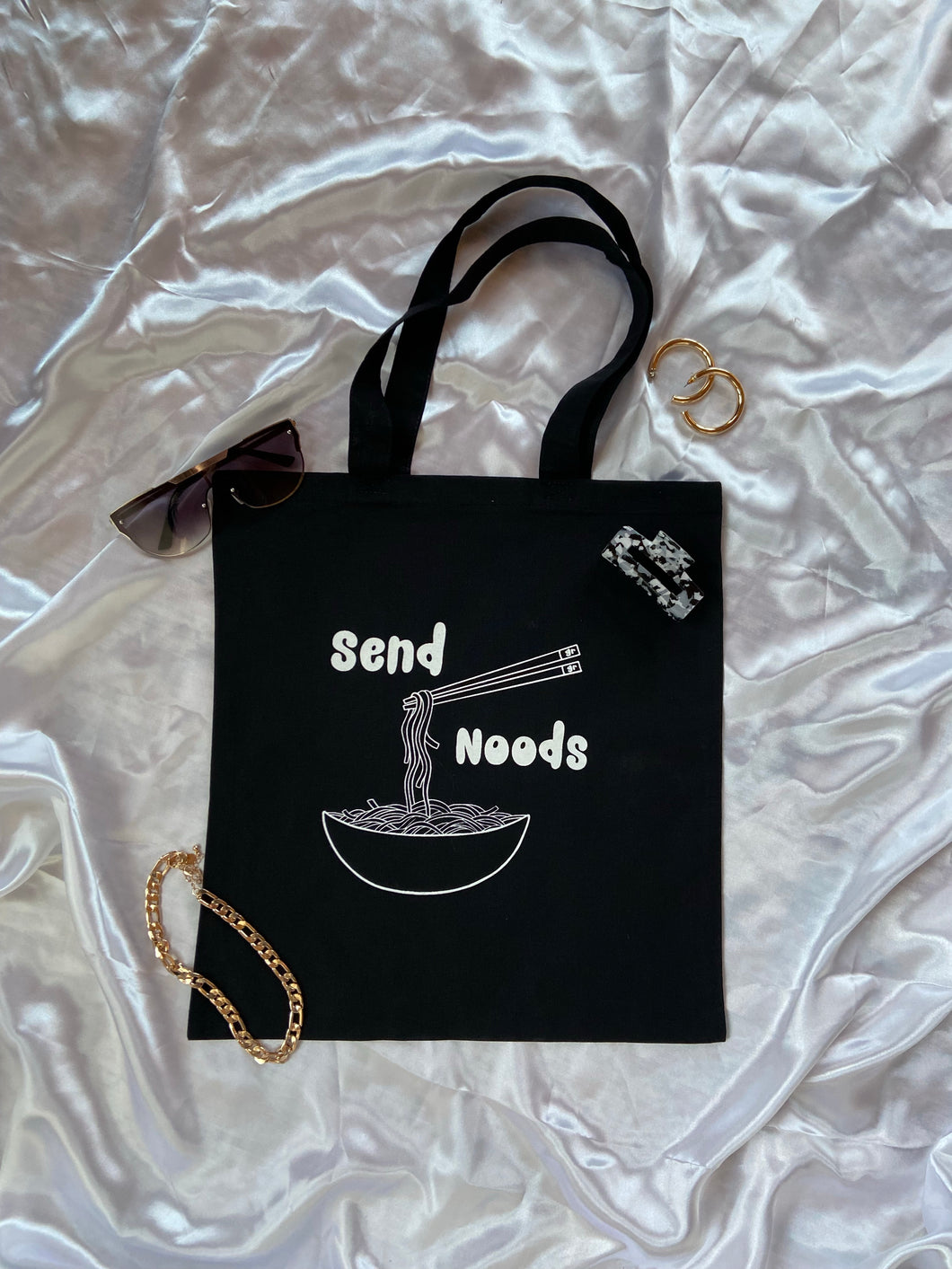 “Send Noods”… Black Tote
