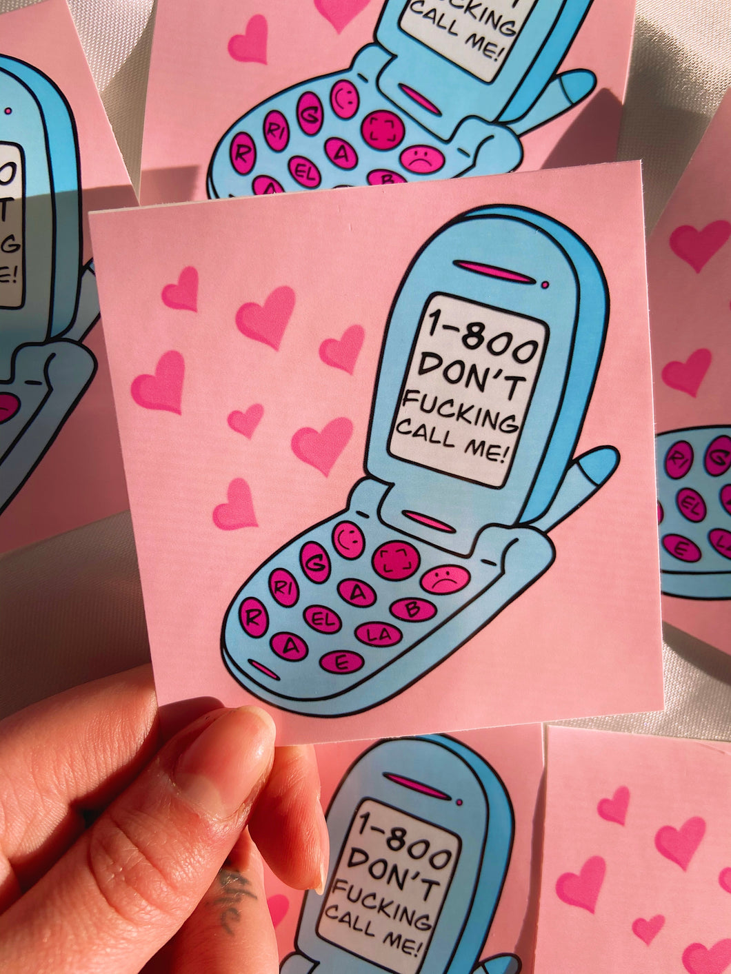 “Don’t Call”... Sticker