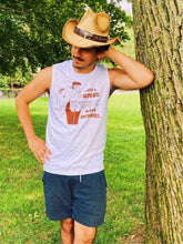 Load image into Gallery viewer, “Save a Horse”… White Muscle Tank
