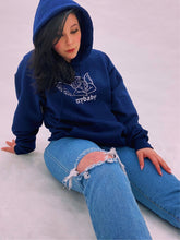 Load image into Gallery viewer, “Crybaby”… Navy Hoodie
